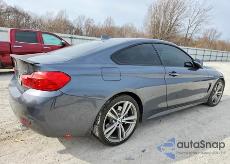 2014 BMW 435 I z USA, uszkodzony, nr VIN WBA3R1C58EK190574